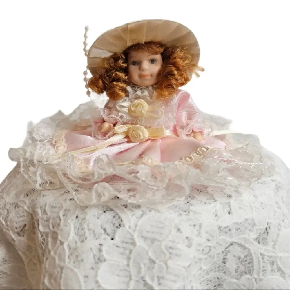 Cameo Kids Collection Vintage Mini Porcelain Doll by AM Creations